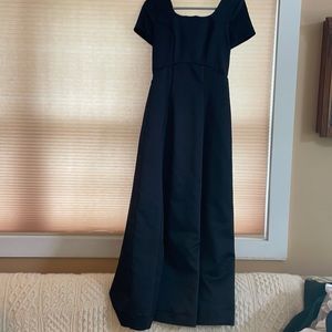 Long Black Gown